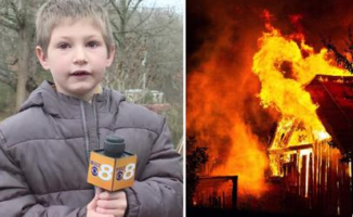 Kilus didžiuliui gaisrui tėvai skubėjo gelbėti savo vaikų. Mama pašiurpo pamačiusi, kaip tėvas stumia 7-metį sūnų atgal į degantį namą.. tam buvo priežastis