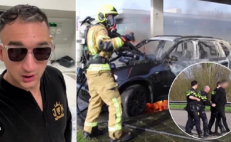 Skandalas Olandijoje – Maybachas sukėlė tarnybas ant kojų: sudegė jo BMW, lietuvis sulaikytas
